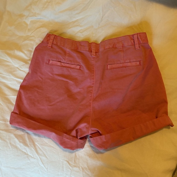 Gap pink girlfriend chino shorts size 8 - Picture 2 of 4